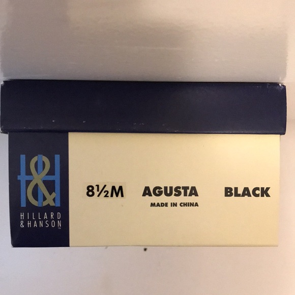 Hillard & Hanson “Augusta” Black Slingback Heels - Picture 9 of 17